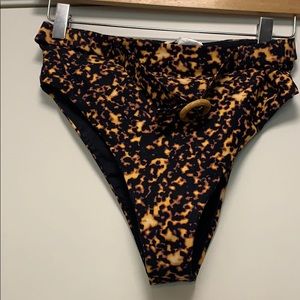 WeWorewhat tortoise shell bikini bottom